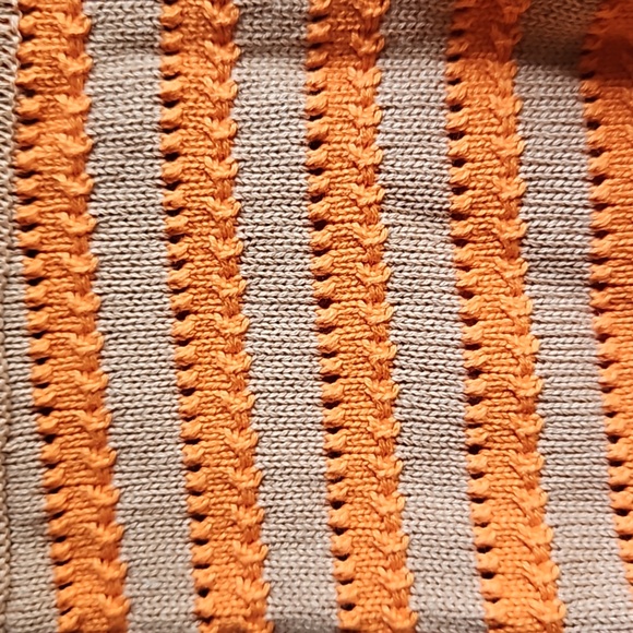 NWT Anthropologie Flat White Striped Knit Shorts - Picture 6 of 10